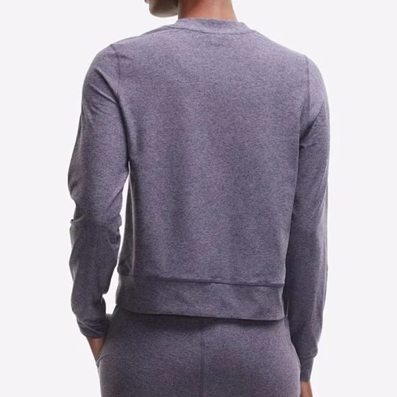 NWT Peloton Women's Dreamblend Crewneck Pullover, Size Medium, Purple - Picture 3 of 9